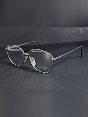Vintage NOS Wilshire Design WD1288 Eyeglasses Lavender Women Japan
